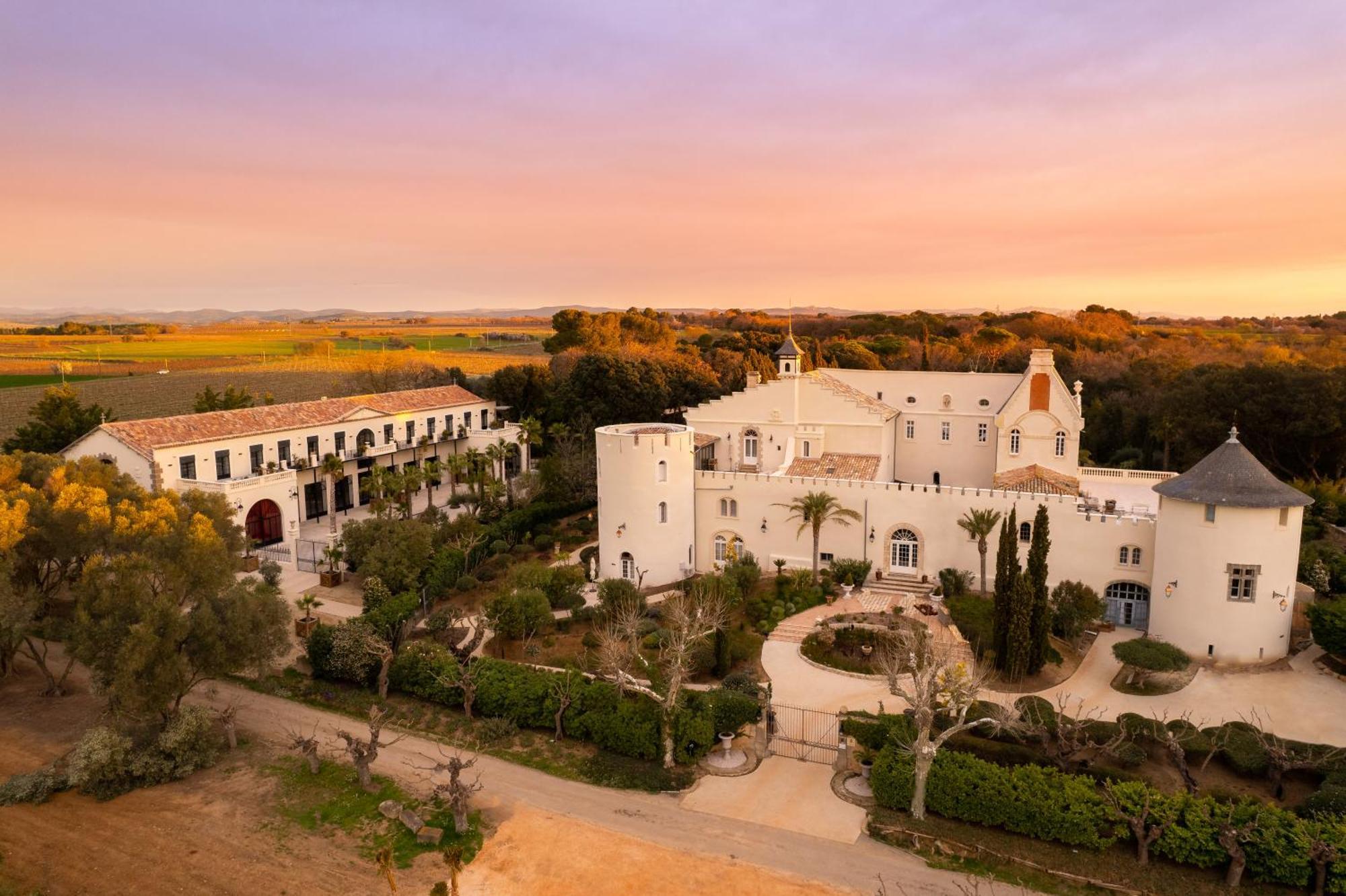 Chateau Hermitage De Combas Servian Экстерьер фото